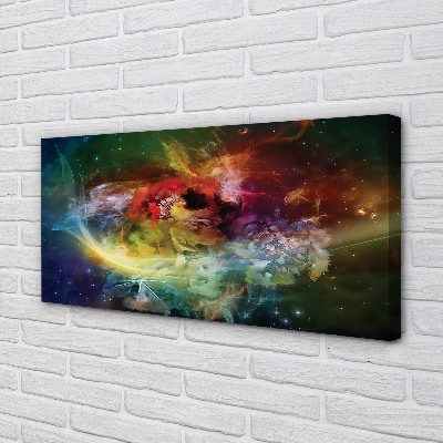 Obraz drukowany na płótnie Czysta Abstrakcja Fraktalna