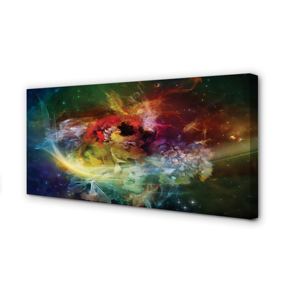 Obraz drukowany na płótnie Czysta Abstrakcja Fraktalna