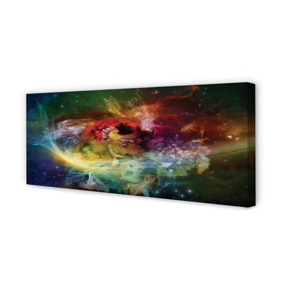 Obraz drukowany na płótnie Czysta Abstrakcja Fraktalna