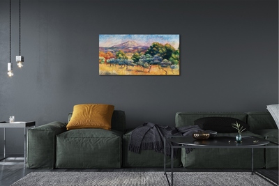 Obraz na płótnie Góra Świętej Wiktorii - Pierre Auguste Renoir