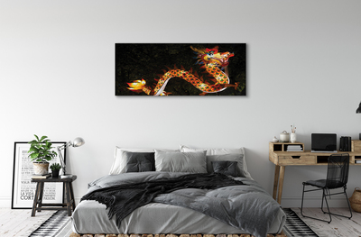 Duży obraz na płótnie Świecący Japoński Smok