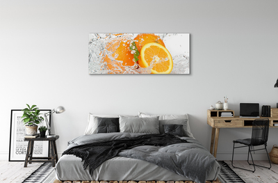 Obraz na płótnie Pomarańcze w wodzie