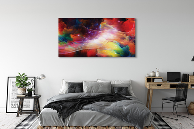 Obraz drukowany na płótnie Falująca Abstrakcja Fraktalna