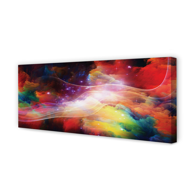 Obraz drukowany na płótnie Falująca Abstrakcja Fraktalna