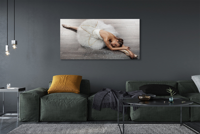 Zdjęcie na płótnie Baletnica w Bieli