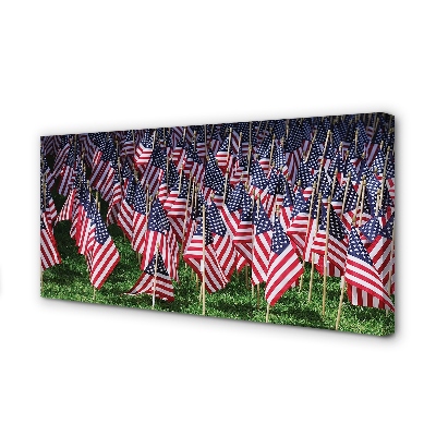 Obraz na płótnie Flagi Stanów Zjednoczonych