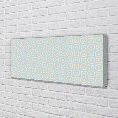 Fotoobraz na płótnie Geometryczne Koła