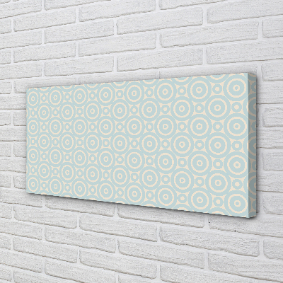 Fotoobraz na płótnie Geometryczne Koła