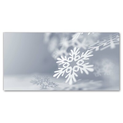 Obraz na Płótnie Płatek Śniegu Święta Dekoracja