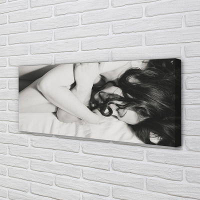 Fotoobraz na płótnie Spokój Śpiącej Kobiety