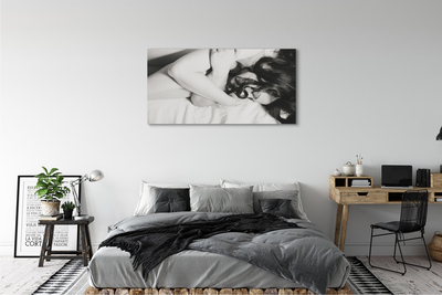 Fotoobraz na płótnie Spokój Śpiącej Kobiety