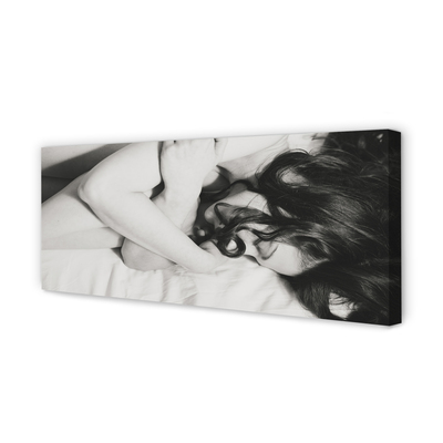 Fotoobraz na płótnie Spokój Śpiącej Kobiety