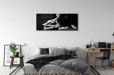 Duży obraz na płótnie Para w Romantycznym Ujęciu