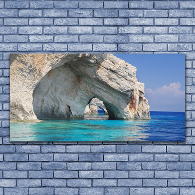 Obraz na płótnie Spokojna Tafla Błękitu