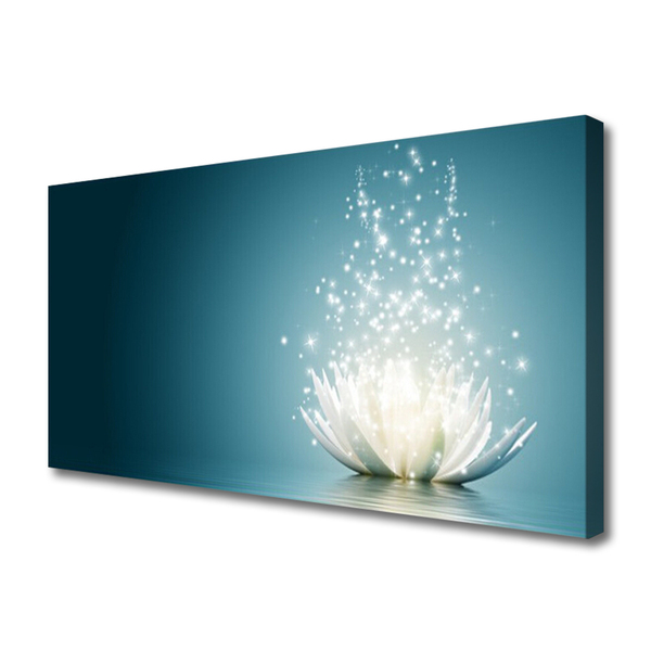 Zdjęcie na płótnie Eteryczny Kwiat Lotosu