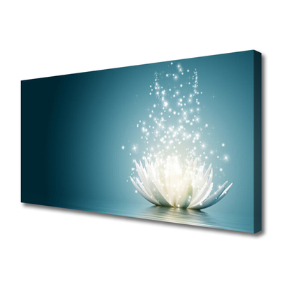 Zdjęcie na płótnie Eteryczny Kwiat Lotosu