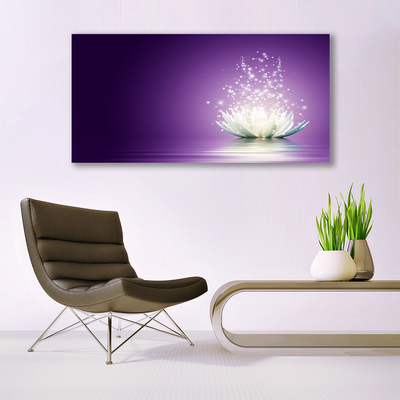 Zdjęcie na płótnie Mistyczny Lotos w Pełni