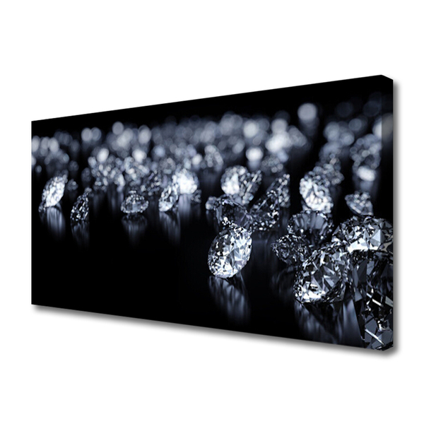 Obraz na płótnie Kryształowy Blask Diamentów