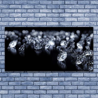 Obraz na płótnie Kryształowy Blask Diamentów