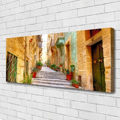 Obraz na płótnie Malownicza Uliczka Starego Miasta