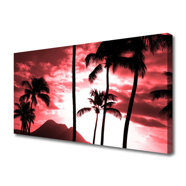 Obraz na płótnie Egzotyczne Góry w Słońcu