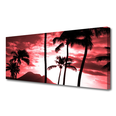 Obraz na płótnie Egzotyczne Góry w Słońcu