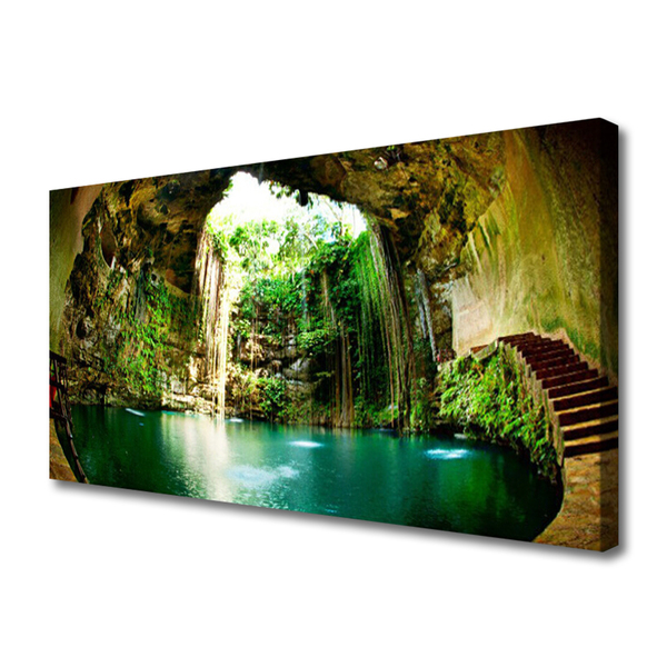 Obraz na płótnie Kaskada Czystej Wody