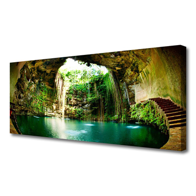 Obraz na płótnie Kaskada Czystej Wody