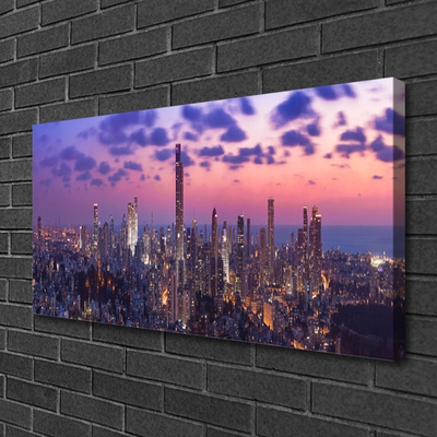 Obraz na płótnie Światła Wielkiego Miasta