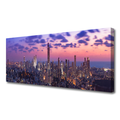Obraz na płótnie Światła Wielkiego Miasta