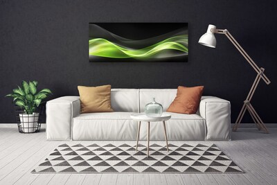 Obraz drukowany na płótnie Interakcja Barw i Kształtów