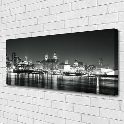 Obraz na płótnie Architektura Portowego Miasta