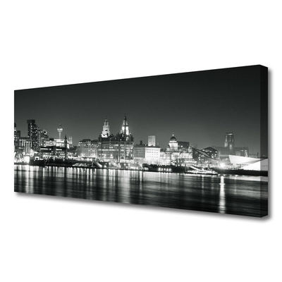 Obraz na płótnie Architektura Portowego Miasta