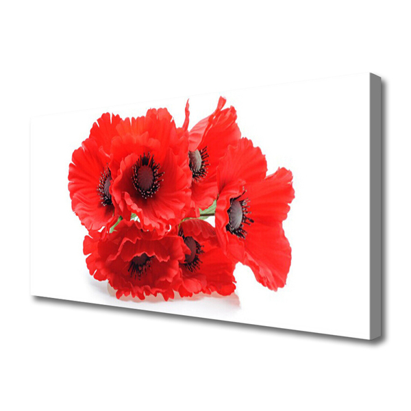 Obraz drukowany na płótnie Zestawienie Kwiatowych Motywów