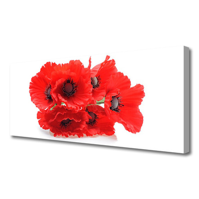 Obraz drukowany na płótnie Zestawienie Kwiatowych Motywów