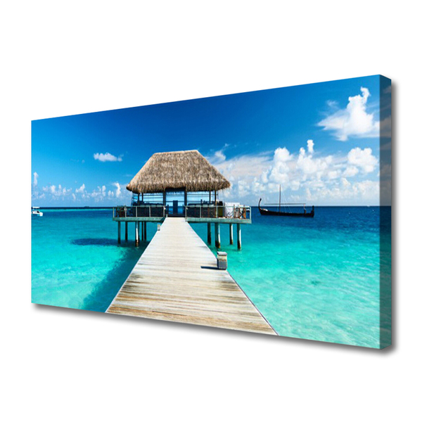 Fotoobraz na płótnie Monumentalny Most nad Cieśniną