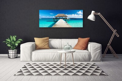 Fotoobraz na płótnie Monumentalny Most nad Cieśniną