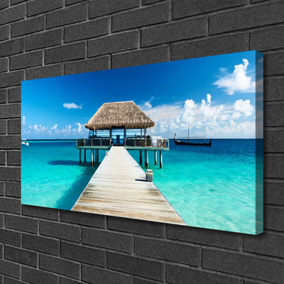 Fotoobraz na płótnie Monumentalny Most nad Cieśniną