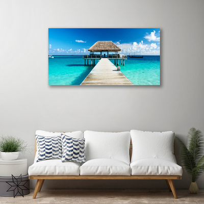 Fotoobraz na płótnie Monumentalny Most nad Cieśniną