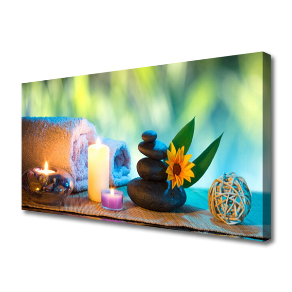 Obraz na płótnie Atmosfera Domowego Spa