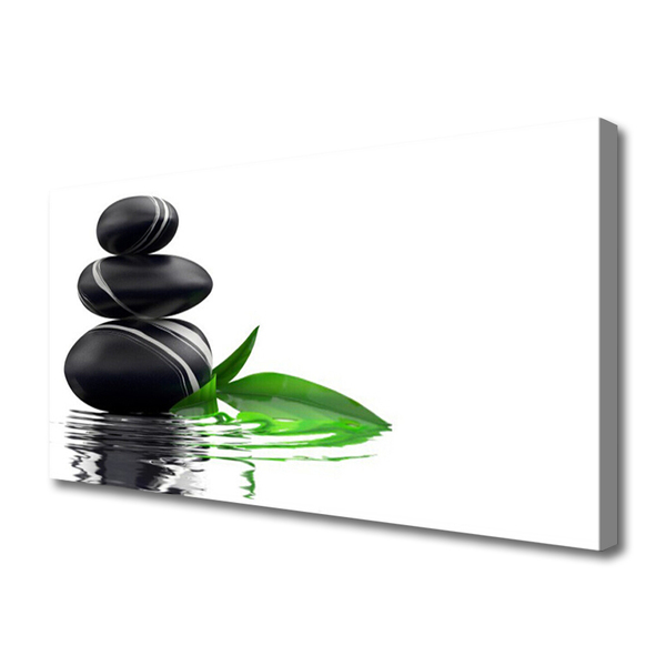 Obraz na płótnie Harmonia Wody i Kamieni