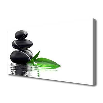 Obraz na płótnie Harmonia Wody i Kamieni