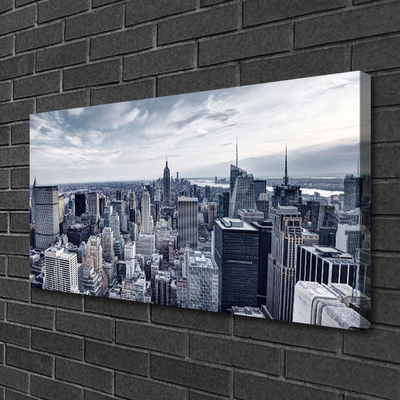 Fotoobraz na płótnie Panorama Miejskiej Architektury