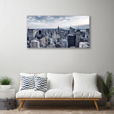 Fotoobraz na płótnie Panorama Miejskiej Architektury