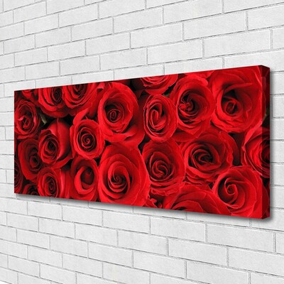 Obraz canvas na ścianę Bukiet Świeżych Róż