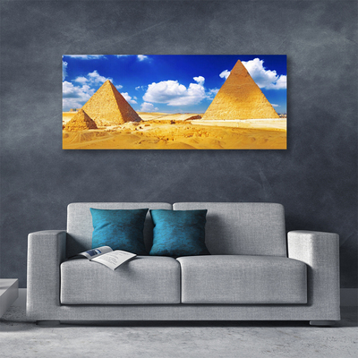 Obraz na Płótnie Pustynia Piramidy Krajobraz