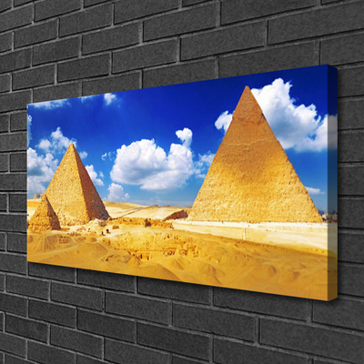 Obraz na Płótnie Pustynia Piramidy Krajobraz