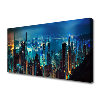 Obraz na płótnie Urok Miejskiej Zabudowy