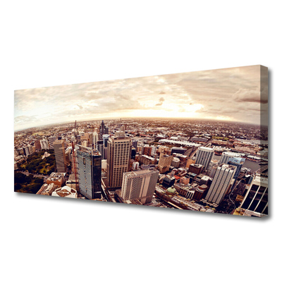 Obraz na płótnie Światła Nocnej Metropolii