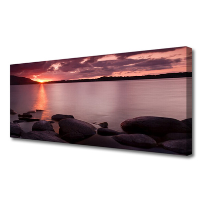 Obraz na płótnie Kamienny Brzeg Oceanu